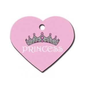 Ταυτότητα Καρδιά Large Ροζ Princess