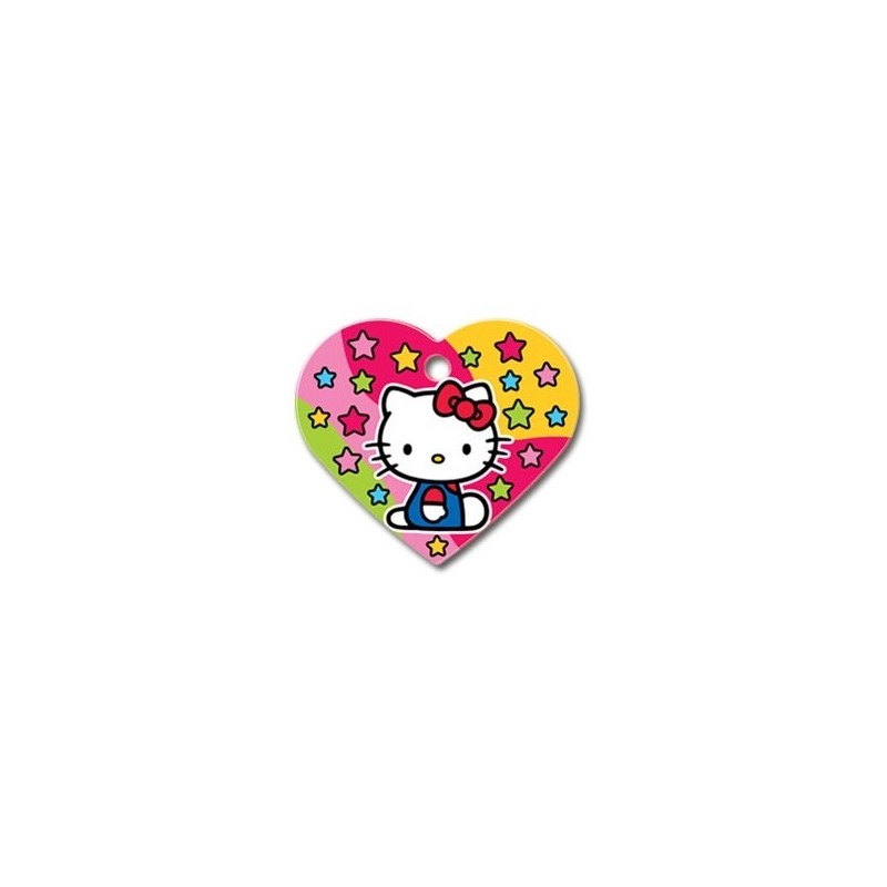 Ταυτότητα Καρδιά Large Hello Kitty - STRS/Blue