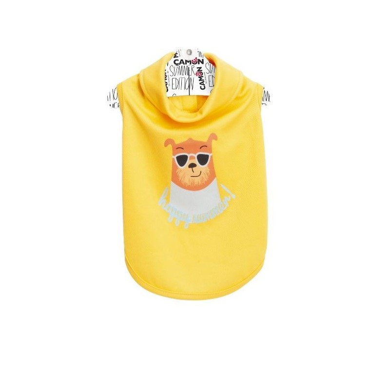 Μπλουζάκι Σκύλου "Yellow Polo" Size 24cm