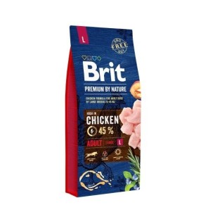 Brit by Nature Adult L 15kg