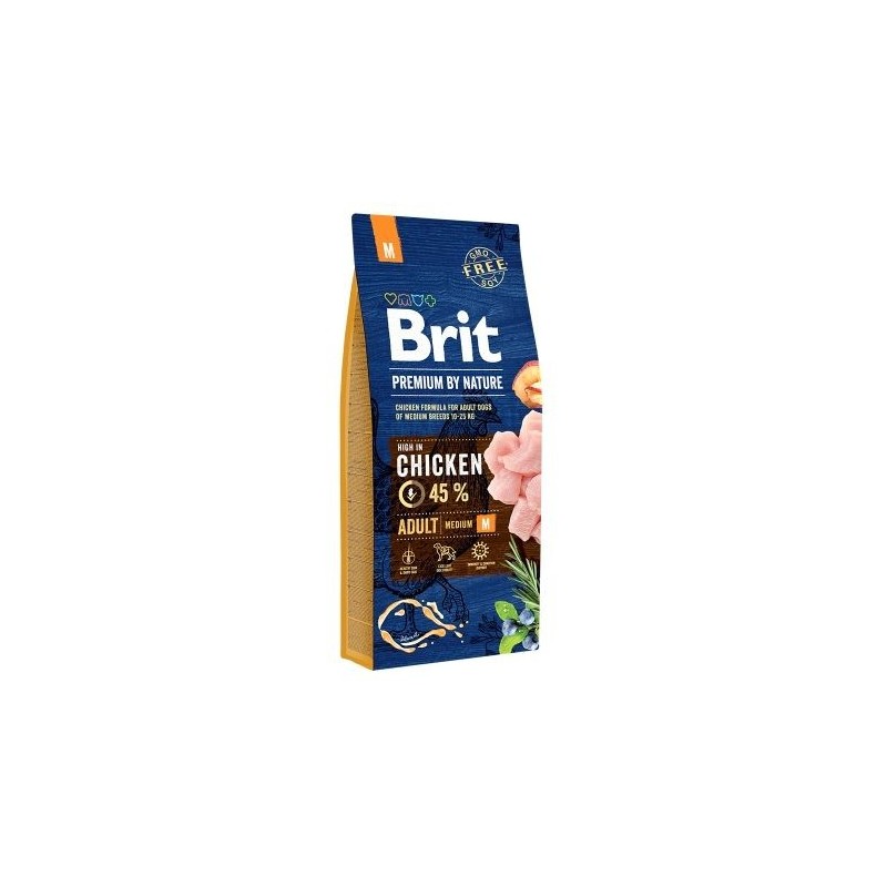Brit by Nature Adult M 3kg