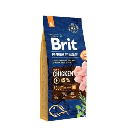 Brit by Nature Adult M 3kg