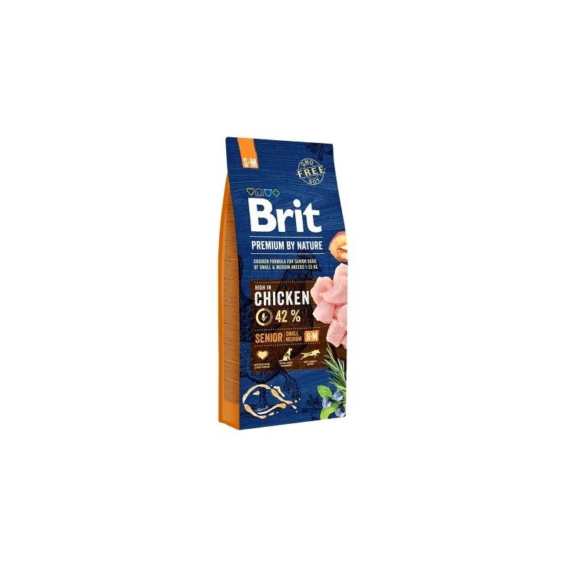 Brit by Nature Senior S/M 3kg