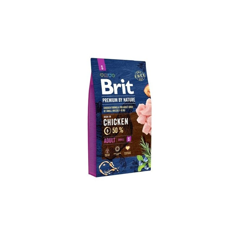 Brit by Nature Adult S 1kg