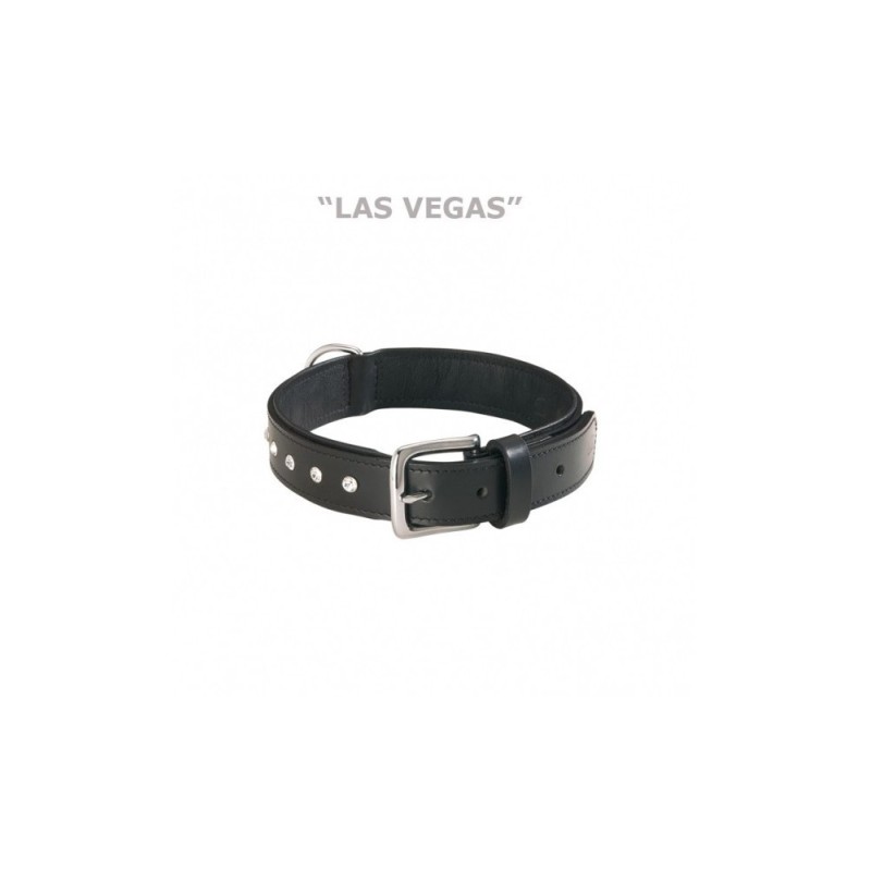Περιλαίμιο Δερμάτινο "Las Vegas" 25x550mm