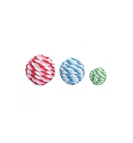 Παιχνίδι Μπάλα με Σχοινί & Κουδούνι diam.10cm