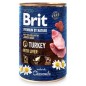 BRIT CANS  TURKEY  WITH LIVER 400GR