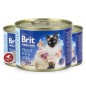 Brit PR CAT CANS TROUT &LIVER 200GR