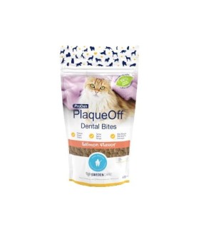 ProDen PlaqueOff Salmon Cat Dental Bites 60gr