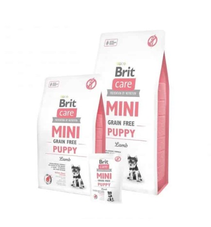 Brit care mini gf puppy lamb 2 kg
