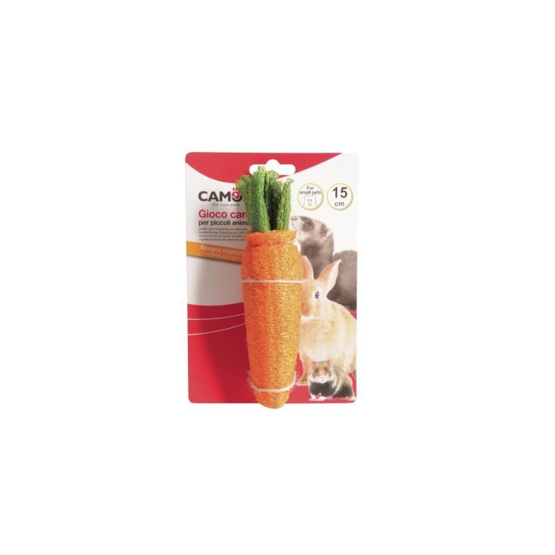 Παιχνίδι Λούφα για Τρωκτικά "Carrot"