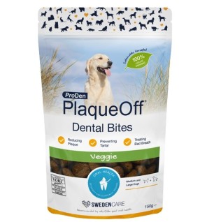 ProDen PlaqueOff Dental Bites 150gr(EN/ES/GR) New Pack