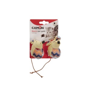Cat toy - Mice ZigZag with bell